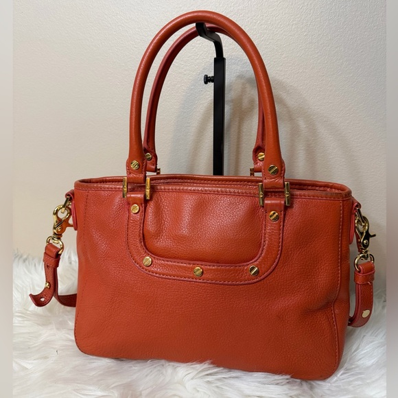 Tory Burch Burnt Orange Satchel - Picture 3 of 12